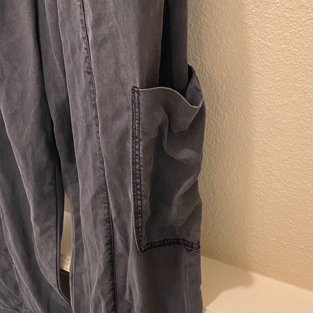 Evereve Black Strapless Wide-Leg Jumpsuit - Picture 4 of 8